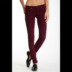 Maroon AG Cords Size 25